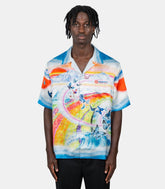 Chemise à col cubain - MPF25 - SH - 003 - 02 - M - Casablanca