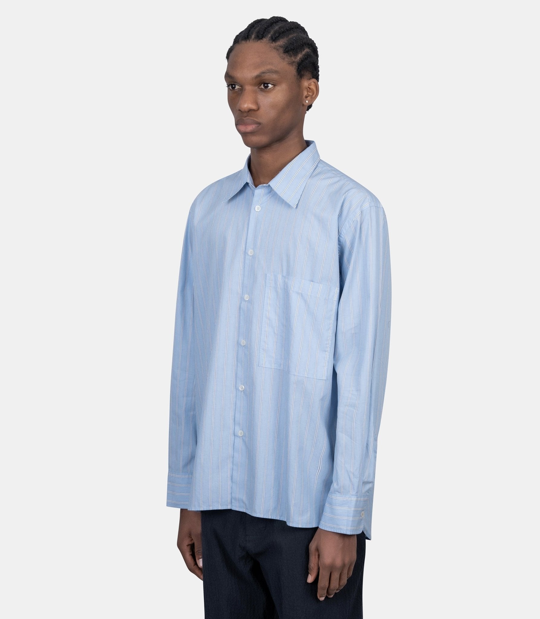 Chemise à poche carrée - 34555 -S - Universal works.