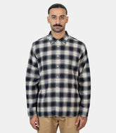 Chemise à poche carré31653 - NAVY - FW24 - SUniversal works.