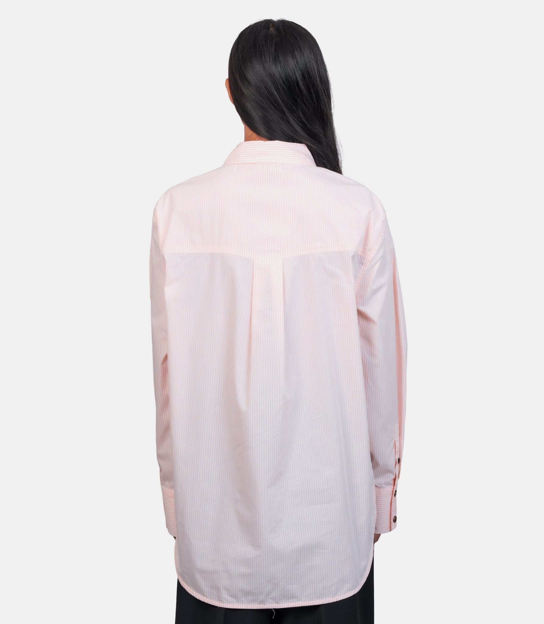 Chemise à rayures - W0898 - 973 - 34 - Ganni