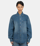 Chemise à surpiqure "take a trip"VOL2536 - BLUEWASH - XSHouse of sunny