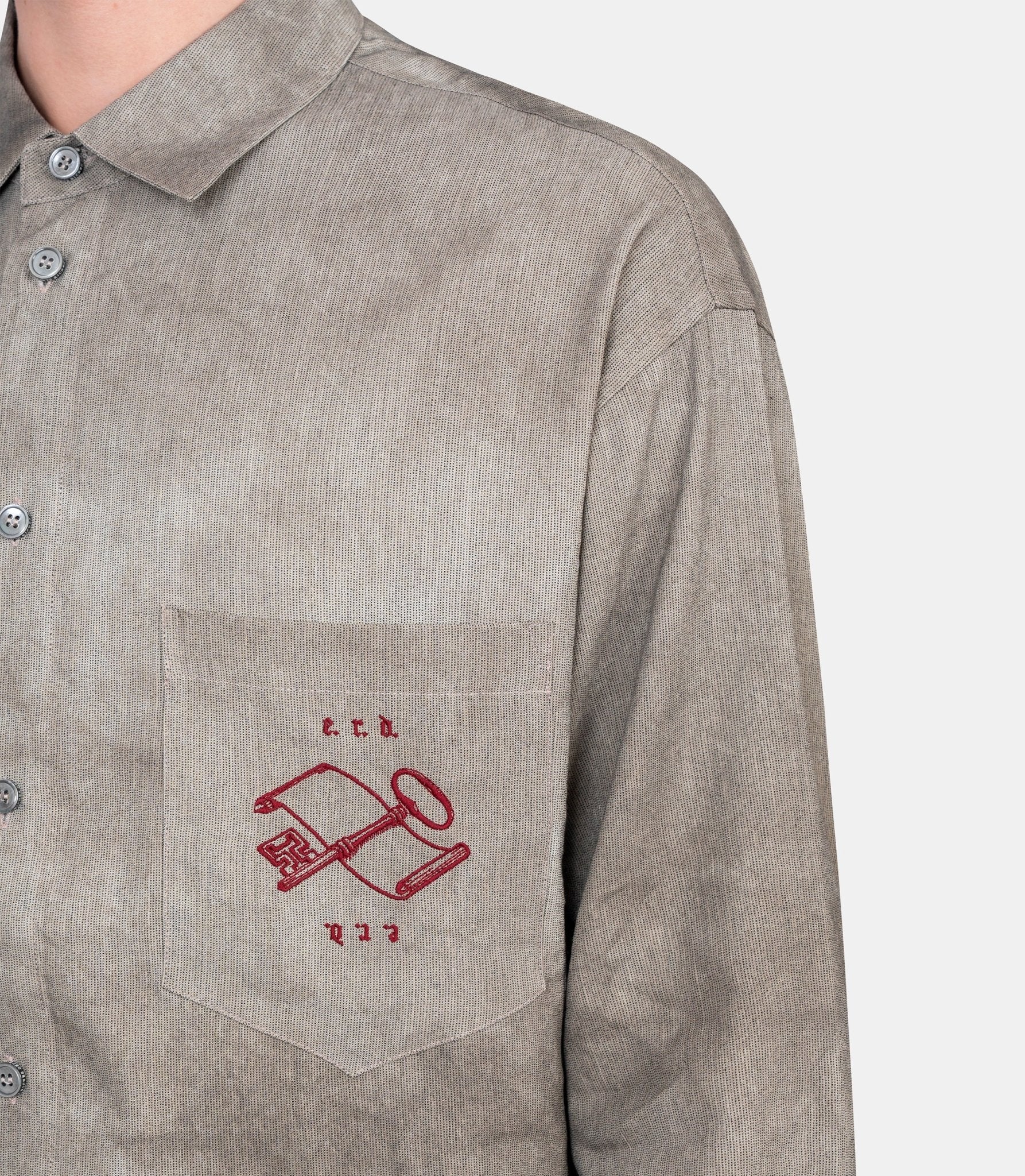 Chemise artist buttondown - 040 - 248 - s - Enfants riches déprimés