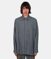 Chemise boutonnée en flanelle - BB0667-J83-46 - Acne studios