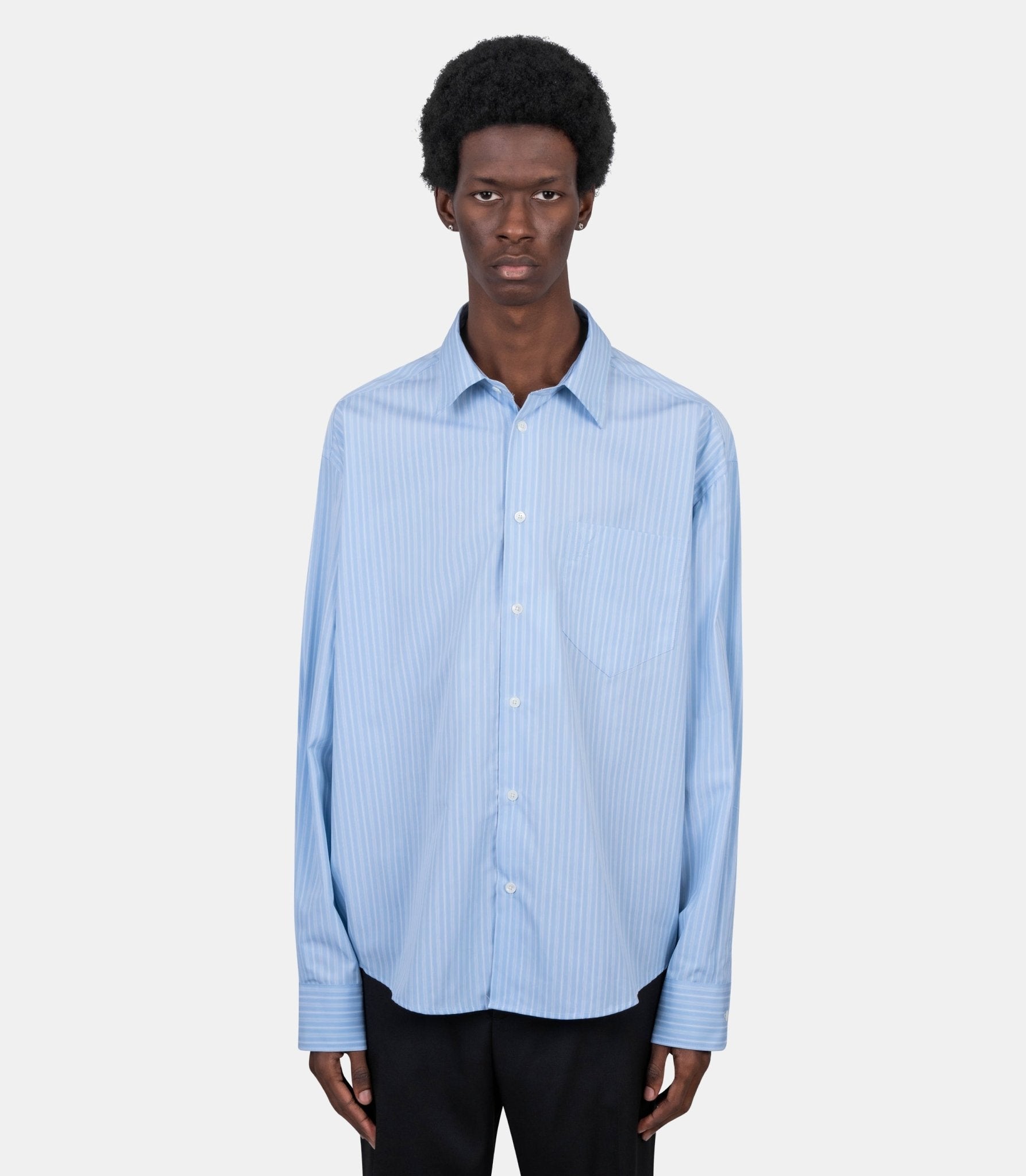 Chemise boxy ami de coeur - USH766.CO0219-4844-XS - Ami paris