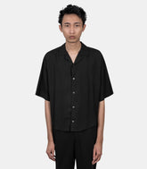 Chemise boxy manches courtes ami de coeur - HSH830.VI0036.001-38 - Ami paris