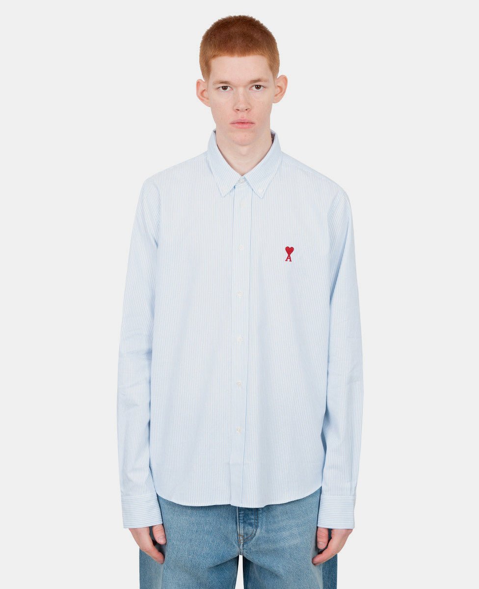 Chemise classique ami de coeur oxford rayéBFUSH063.CO0087 - 475 - SAmi