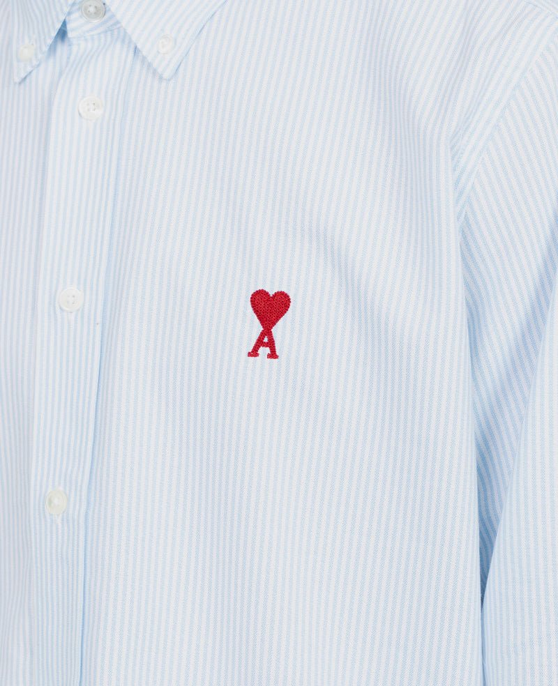Chemise classique ami de coeur oxford rayéBFUSH063.CO0087 - 475 - SAmi