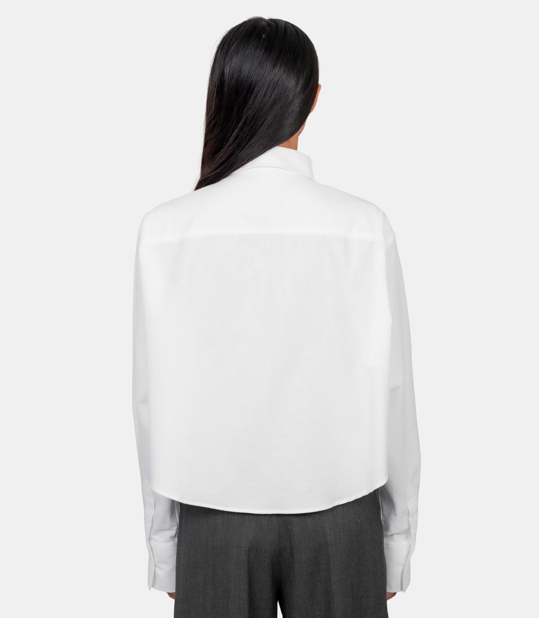 Chemise croppée oversize ami de coeur - FSH770.CO0031-168-34 - Ami paris