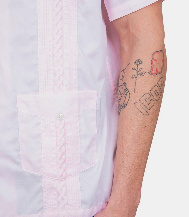 Chemise cubaineD - SH163 - CO085 - PK - SS24 - SDrôle de monsieur