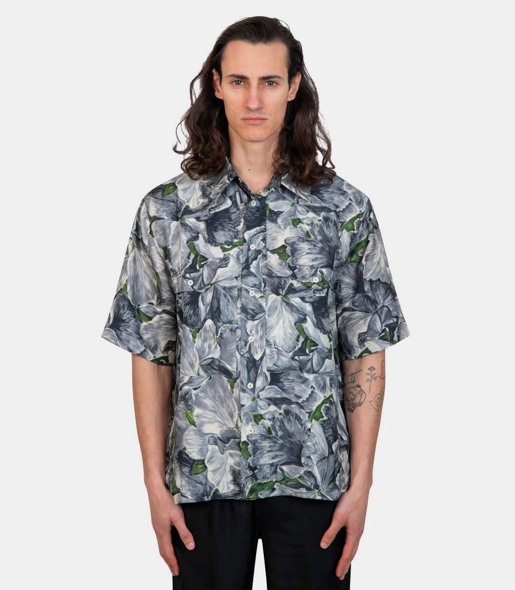 Chemise de soie ss4136 - AOP - SS24 - SSunflower
