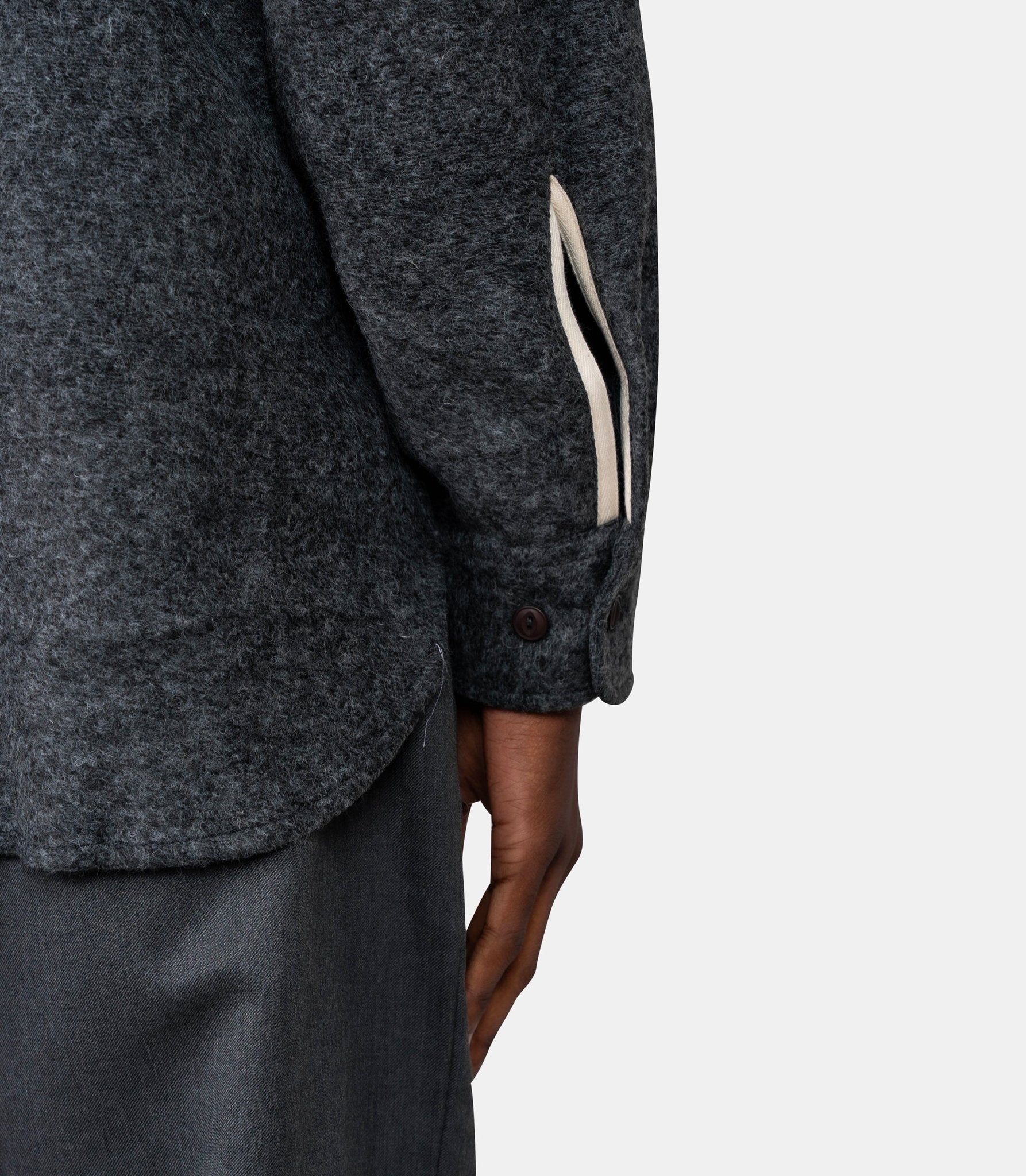 Chemise de travail - 33566 - grey - S - Universal works.