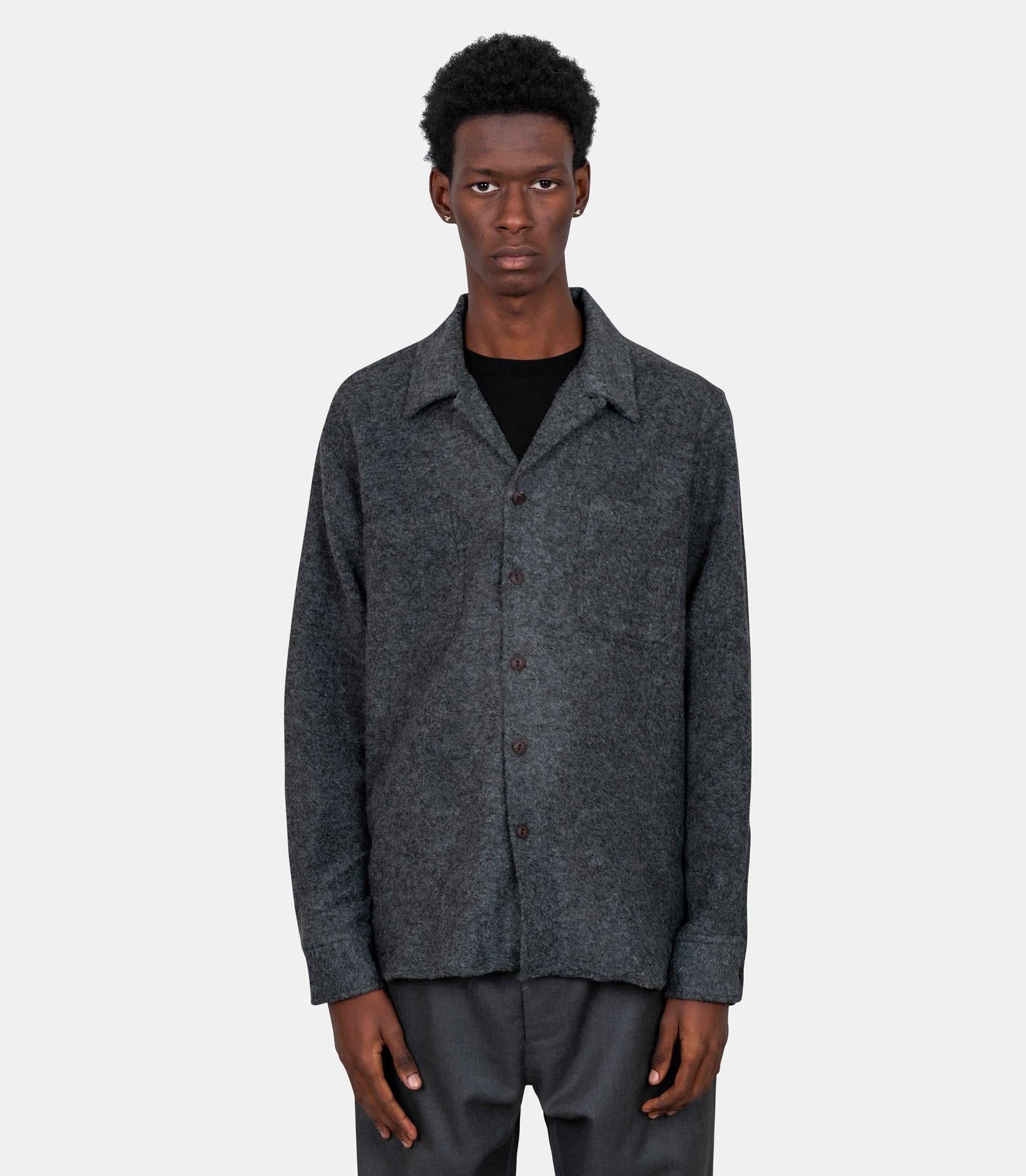 Chemise de travail - 33566 - grey - S - Universal works.