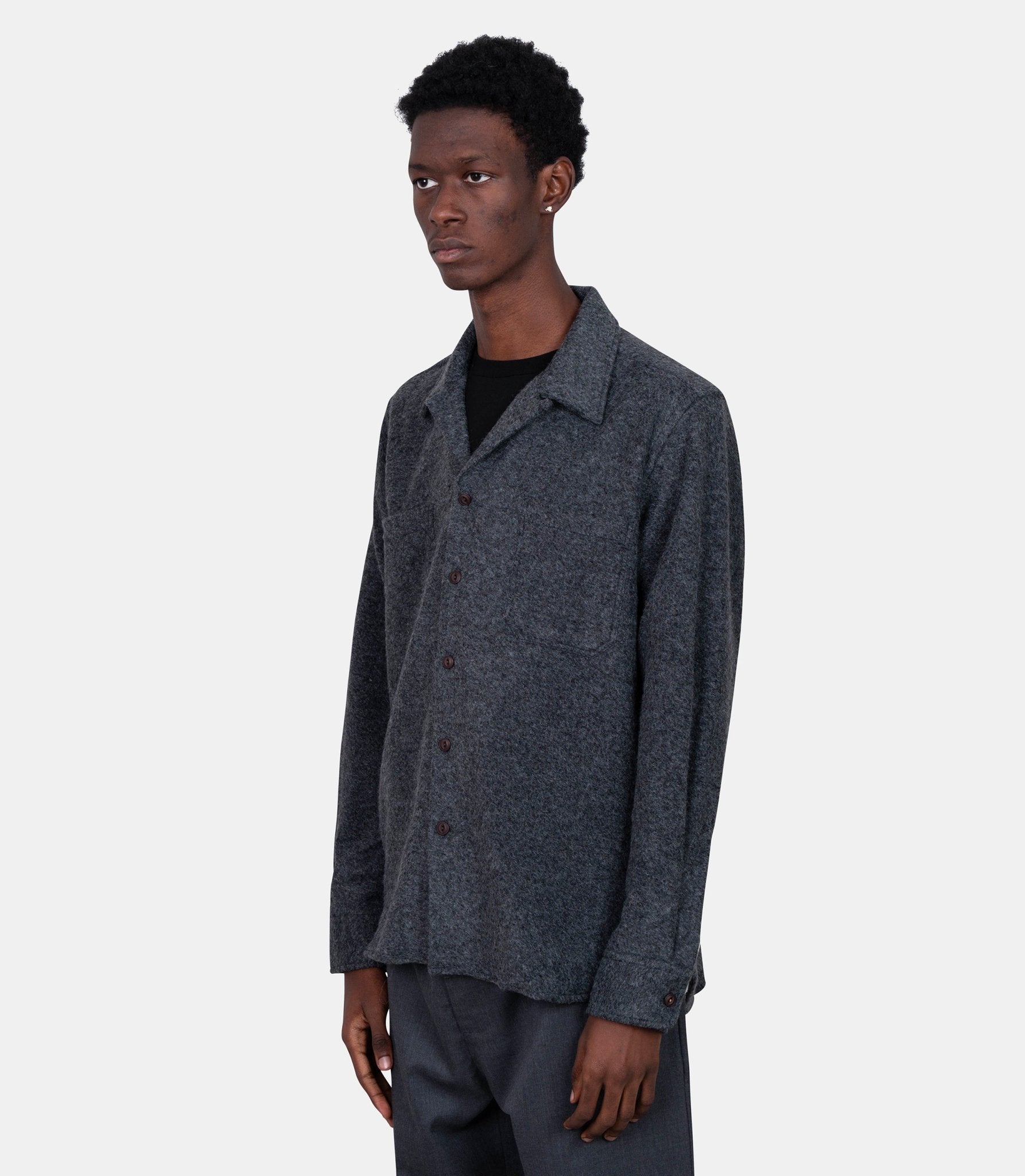 Chemise de travail - 33566 - grey - S - Universal works.