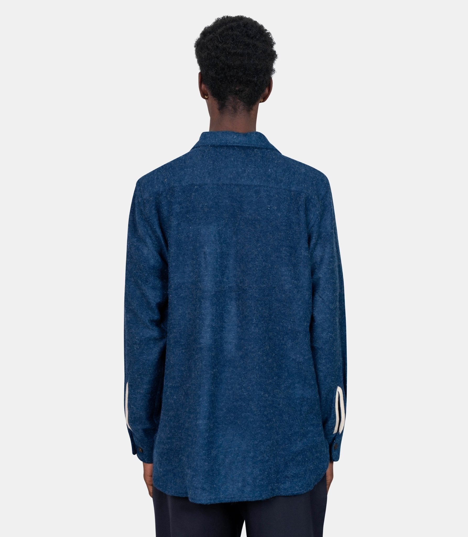 Chemise de travail - 33566 - navy - S - Universal works.