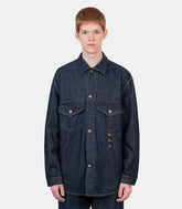 Chemise denim x kuro-990013-0603-S-Maison kitsuné