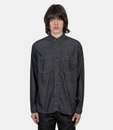 Chemise en chambray - HM31SH006CH-M - Human made