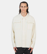 Chemise en laine compacte beigeJ47DL0152J20212 - 105 - FW24 - 48Jil sander