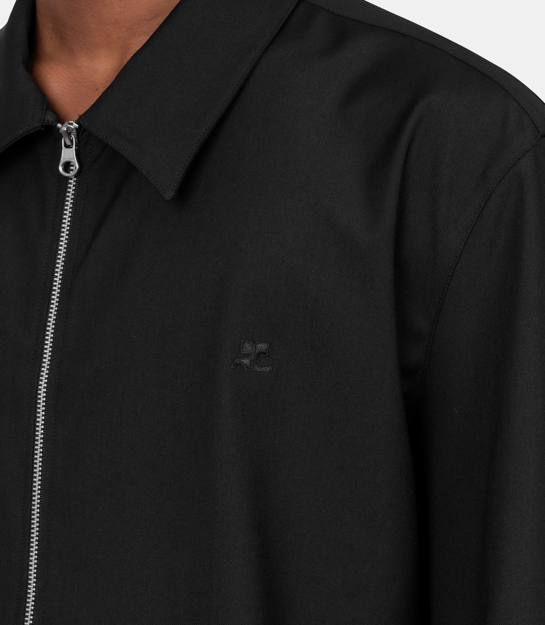 Chemise en sergé zippée - 126CCH128PL0222-9999-46 - Courrèges