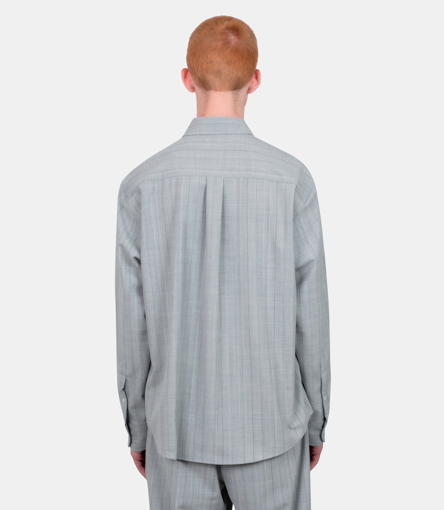 Chemise find - LIGHTGREYSTRIPE-S - Vous décidez