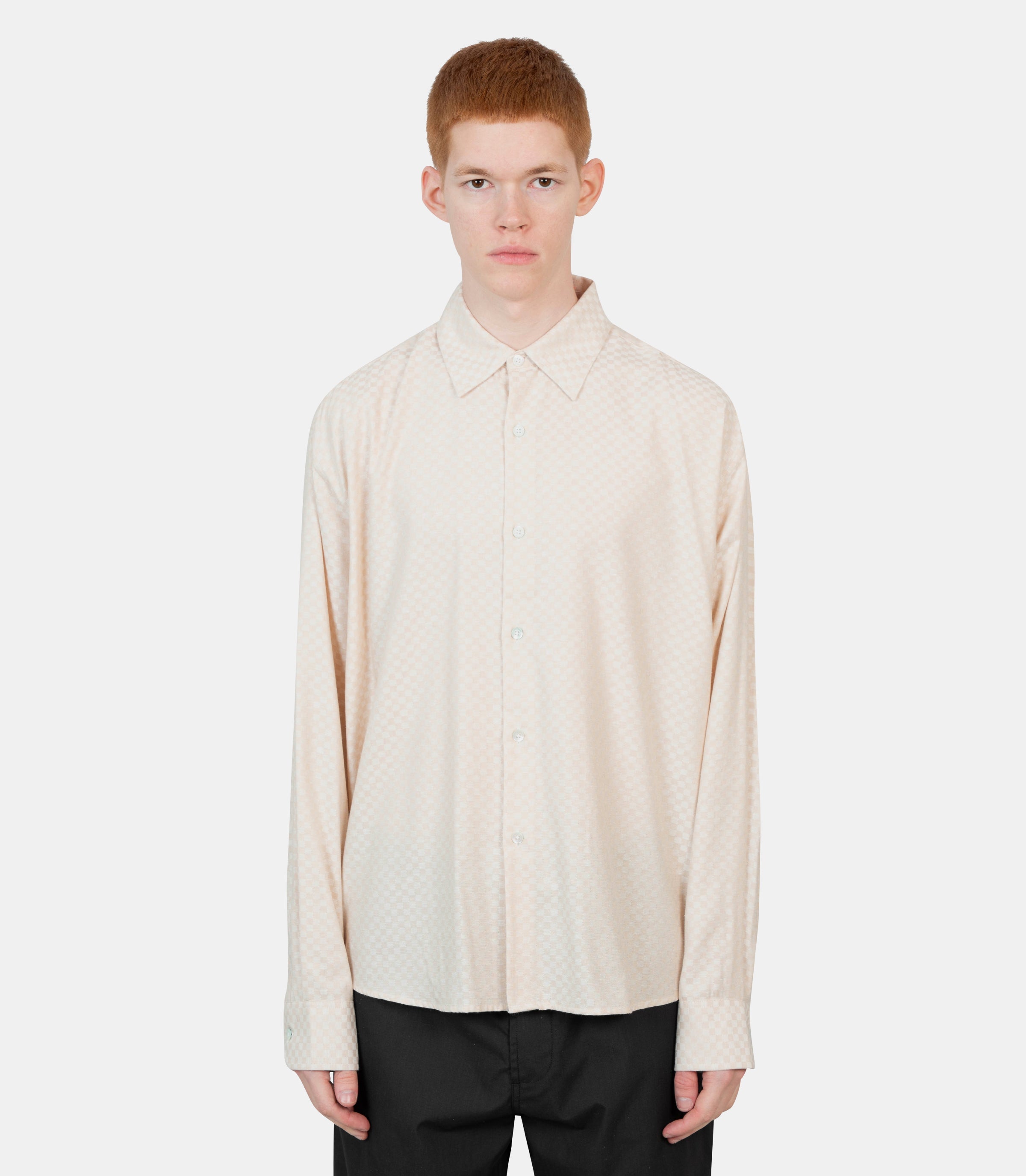Chemise findCREAMCHESS - CHECK - SVous décidez