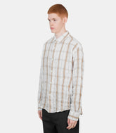 Chemise findWHITE - SANDCHECK - SVous décidez