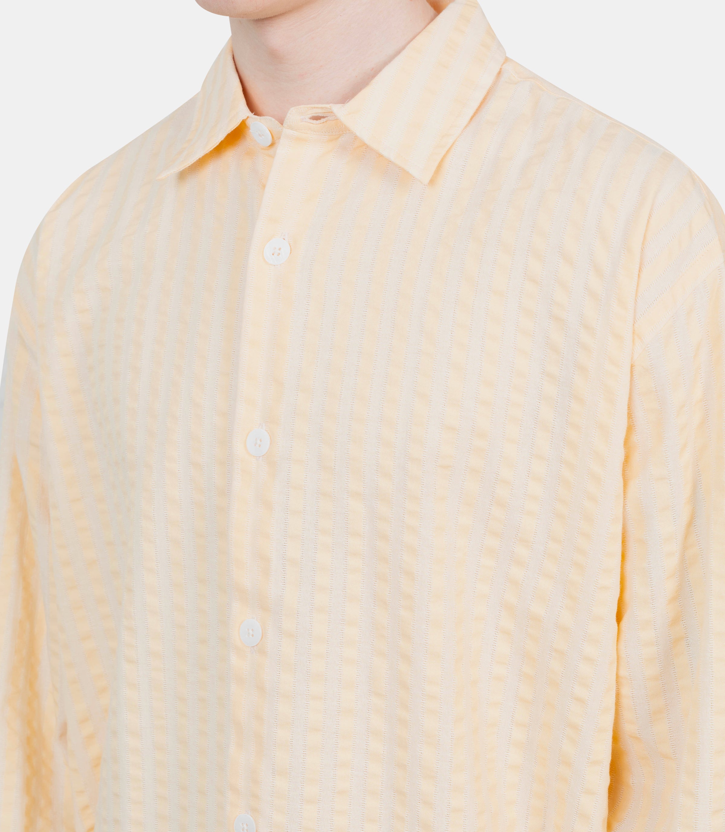 Chemise findYELLOW - SEERSUCKER - SVous décidez