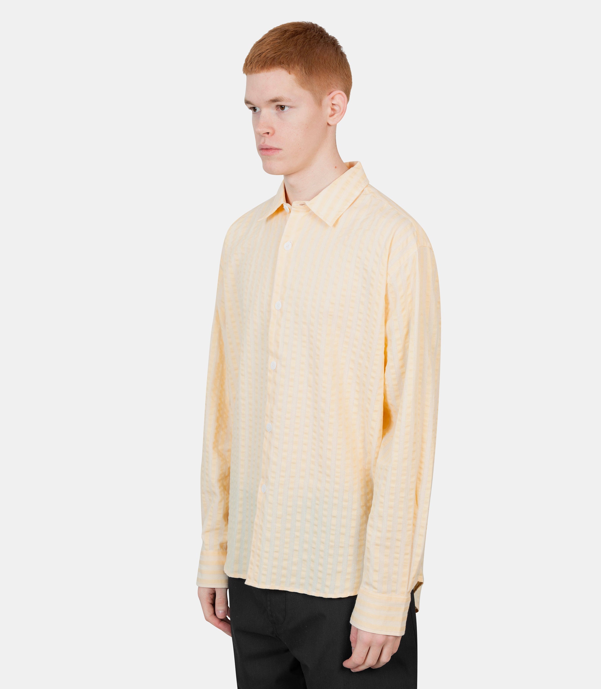 Chemise findYELLOW - SEERSUCKER - SVous décidez