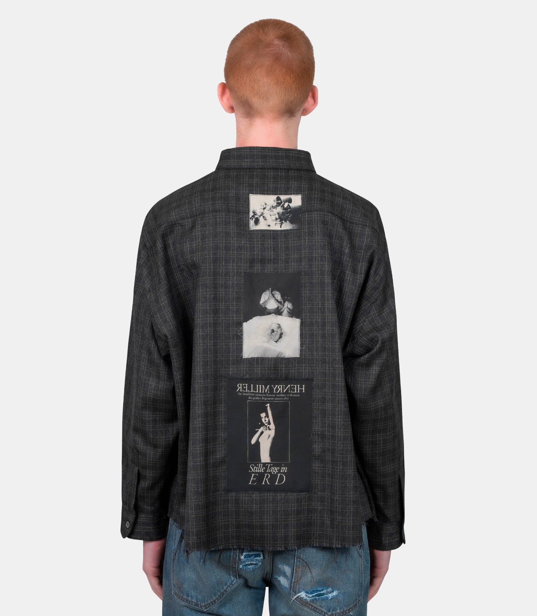 Chemise flannel assemblage - 060-306-M - Enfants riches déprimés