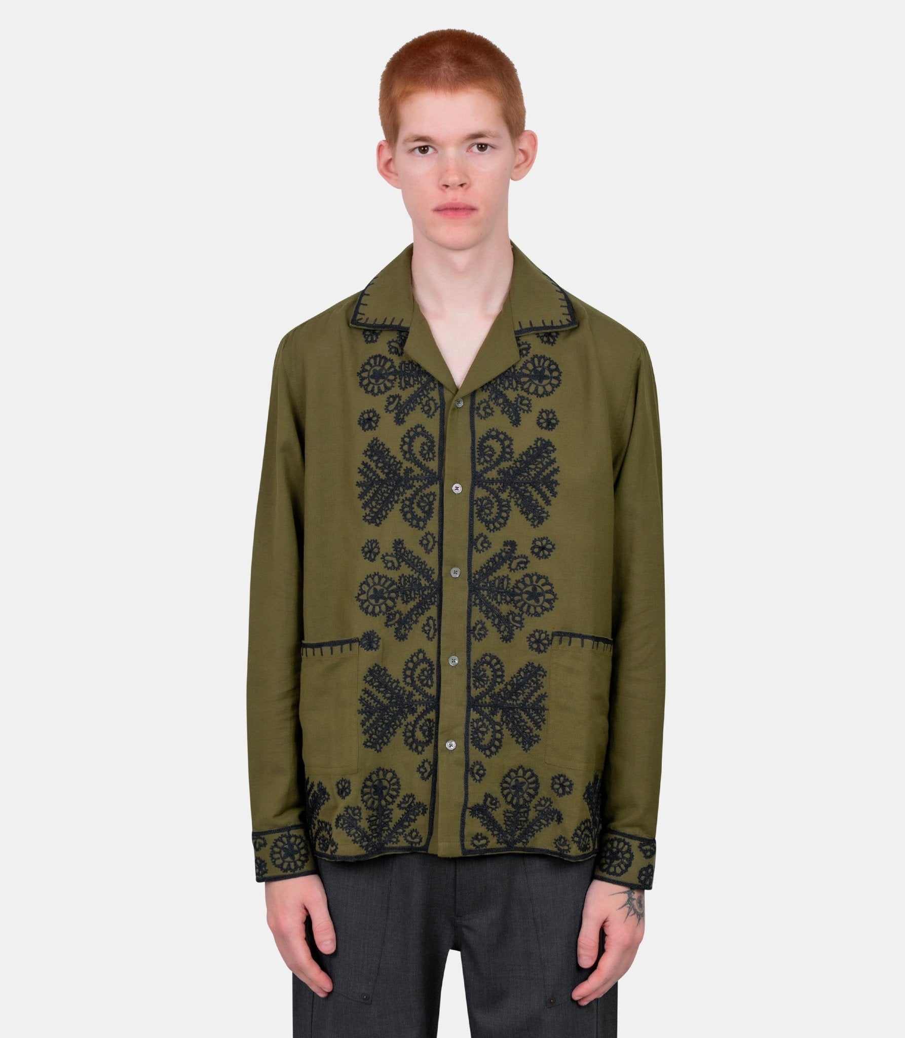 Chemise fougere - BZFW25SR06862-0481-M - Baziszt