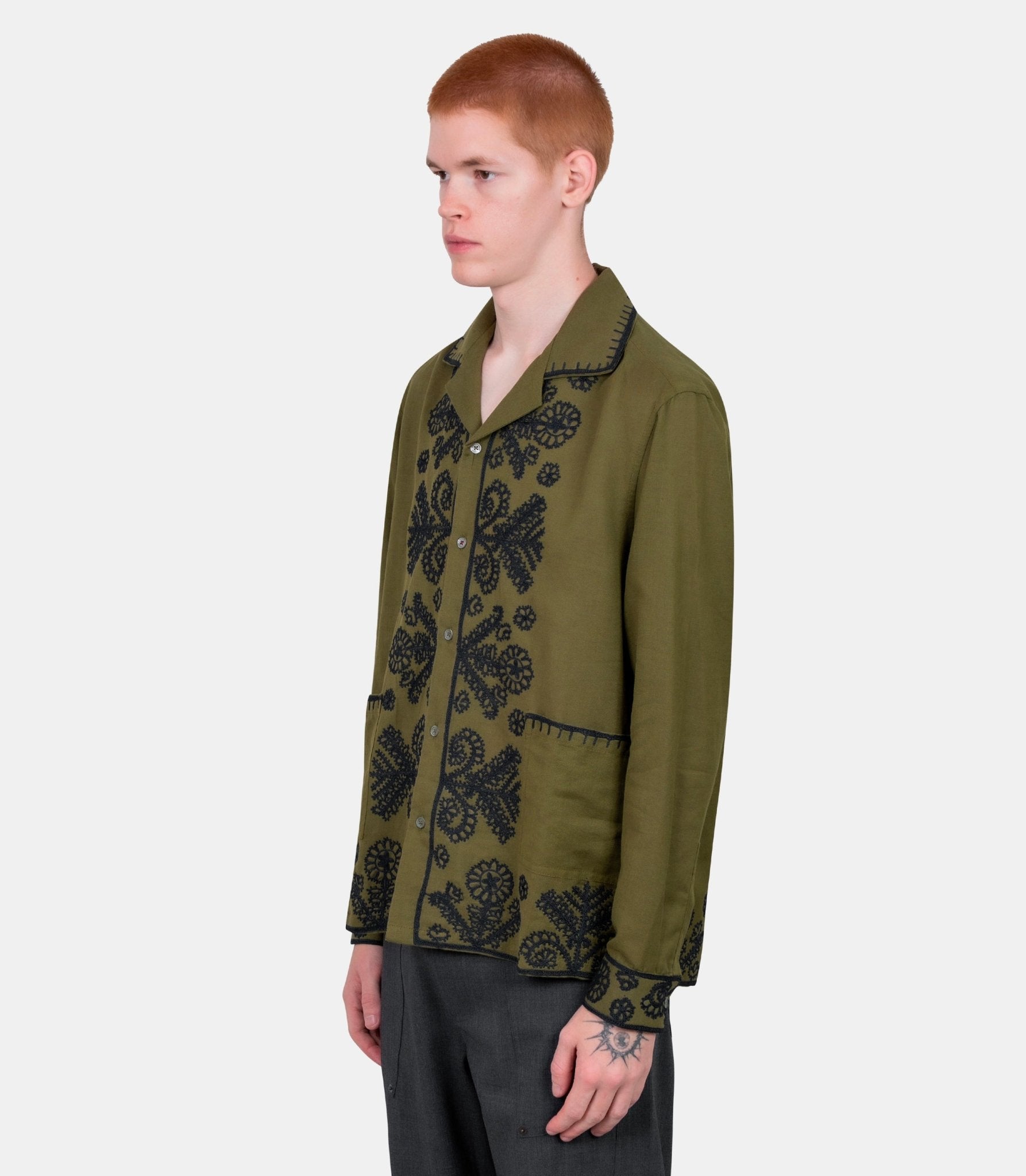 Chemise fougere - BZFW25SR06862-0481-M - Baziszt