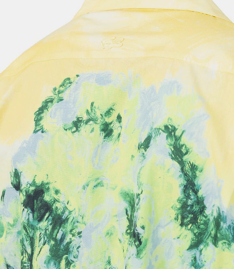 Chemise graphique ss - CH7469 - WH3 - S - Lacoste runway collection