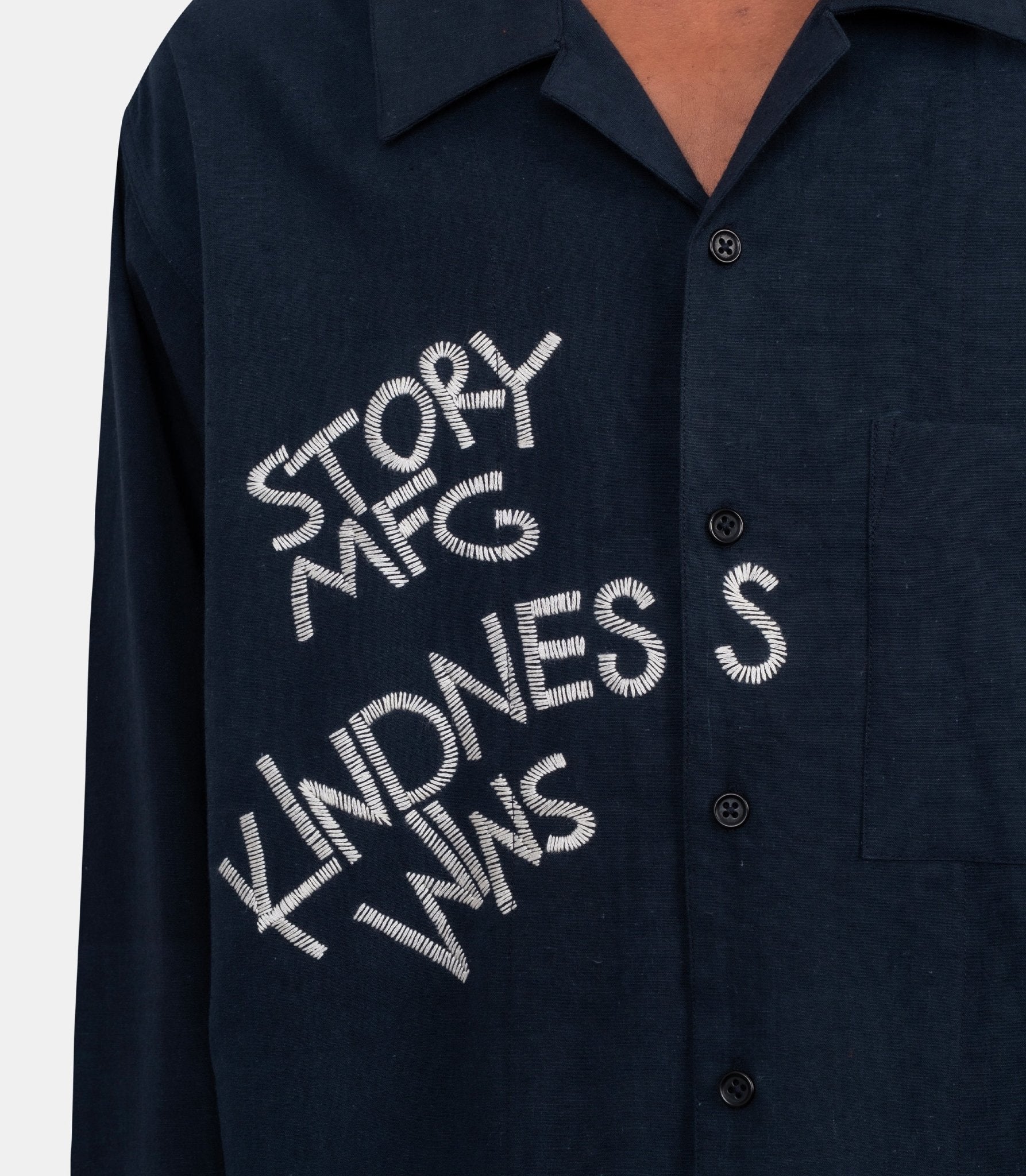 Chemise greetings ls - SSS26SHGRLCHPKWI-S - Story mfg.
