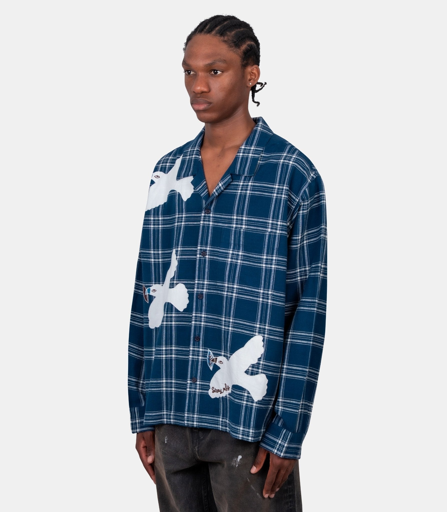 Chemise greetings ls - SSS26SHGRLCOTDVS-S - Story mfg.