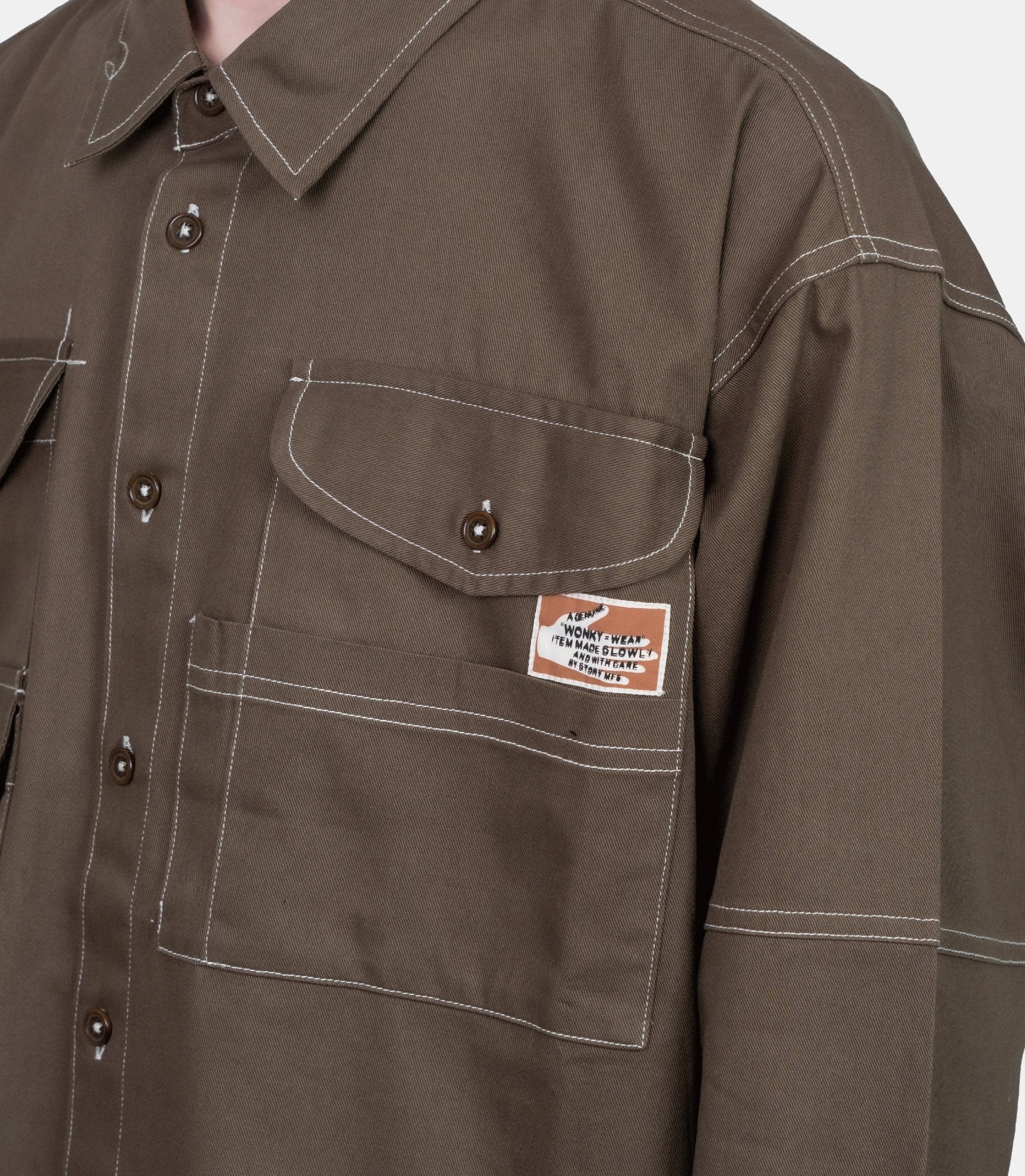 Chemise harvest - SAW25SHFISTWIDKH-M - Story mfg.