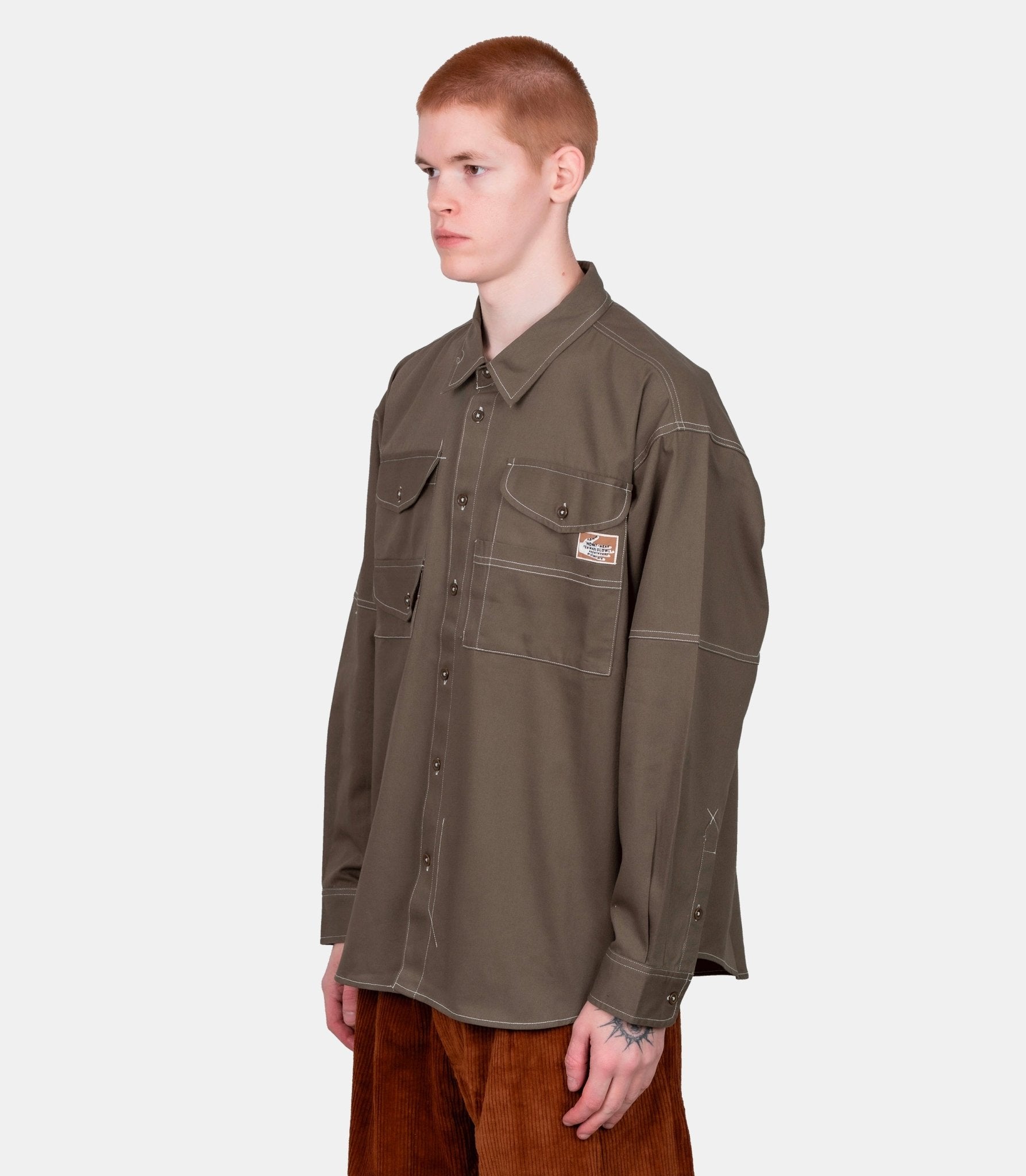 Chemise harvest - SAW25SHFISTWIDKH-M - Story mfg.