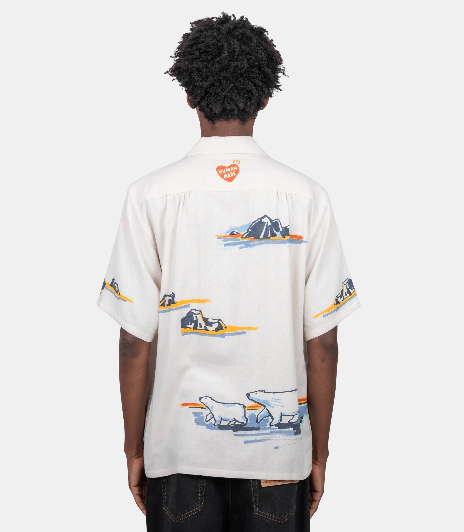 Chemise imprimé-HM31SH012WH-M-Human made