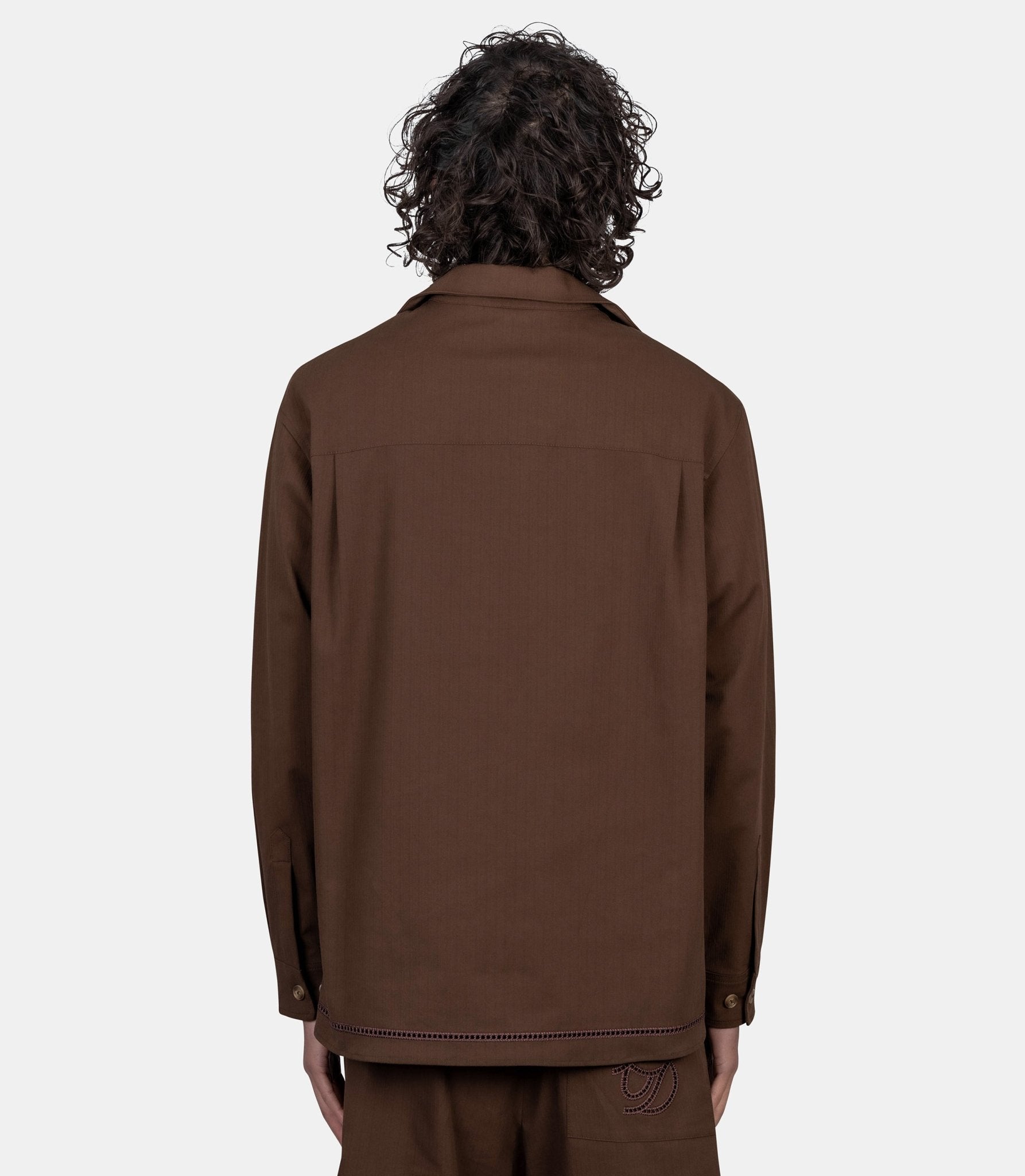 Chemise jour echelle - K-SH262-CO278-BN-S - Drôle de monsieur