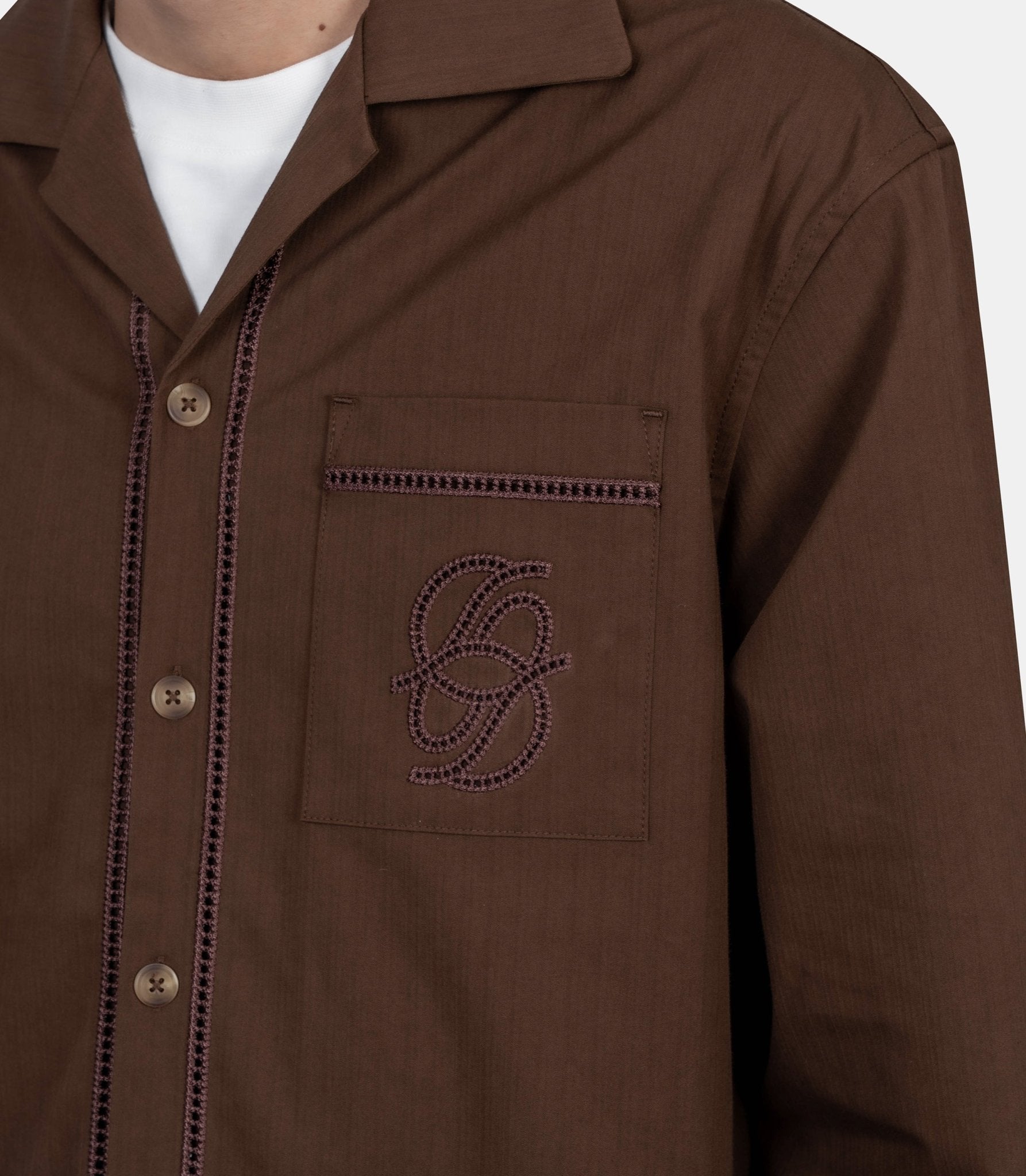 Chemise jour echelle - K-SH262-CO278-BN-S - Drôle de monsieur