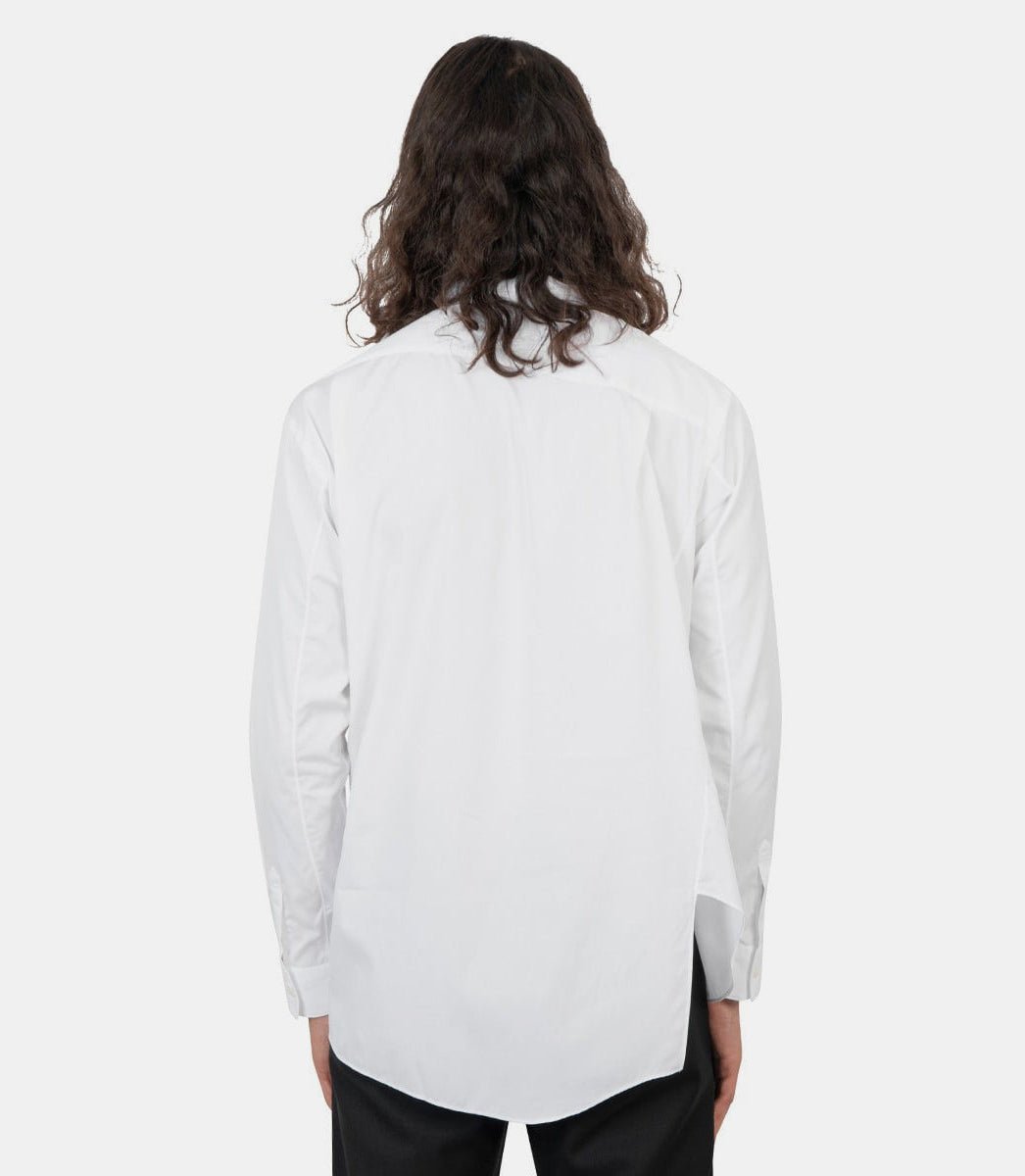 Chemise lacoste asymétriqueFL - B002 - W23 - FW23 - SComme des garçons shirt