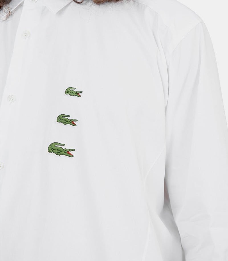 Chemise lacoste asymétriqueFL - B002 - W23 - FW23 - SComme des garçons shirt