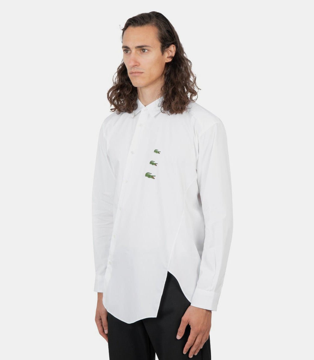 Chemise lacoste asymétriqueFL - B002 - W23 - FW23 - SComme des garçons shirt