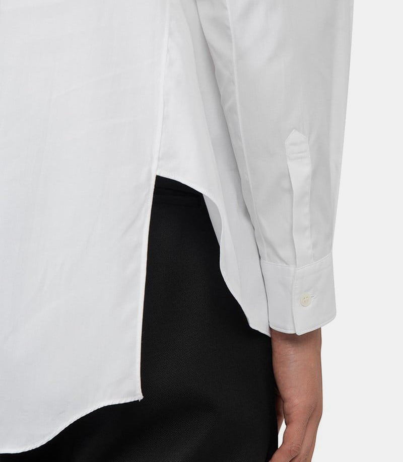 Chemise lacoste asymétriqueFL - B002 - W23 - FW23 - SComme des garçons shirt