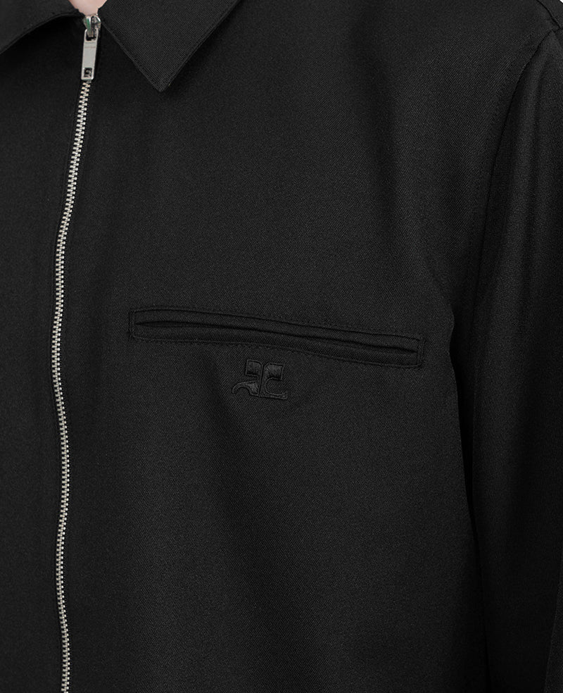 Chemise légère twill zippée125CCH080PL0136 - 9999 - SCourrèges