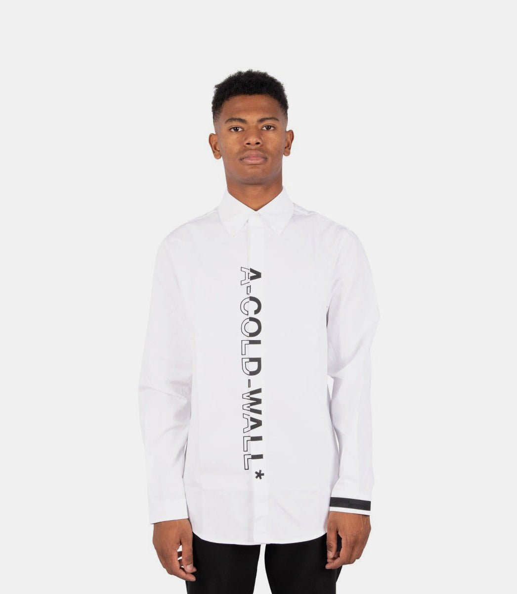 Chemise logo brandedACWMSH038 - white - 48A - cold - wall*