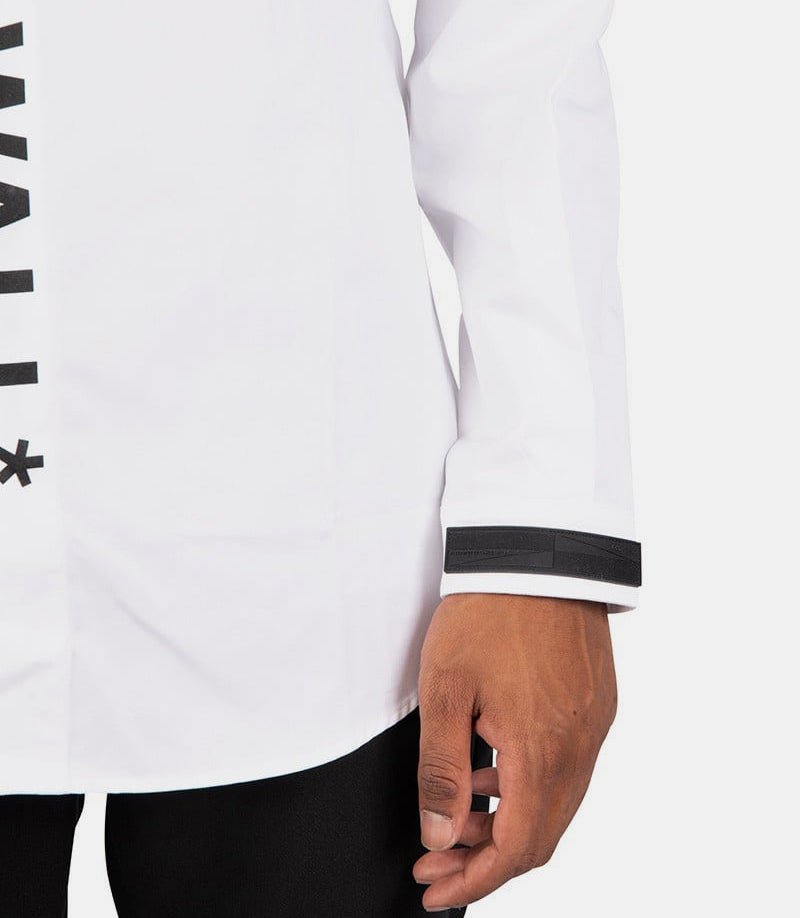 Chemise logo brandedACWMSH038 - white - 48A - cold - wall*
