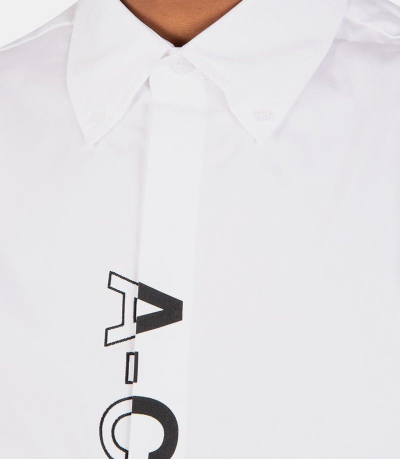 Chemise logo brandedACWMSH038 - white - 48A - cold - wall*