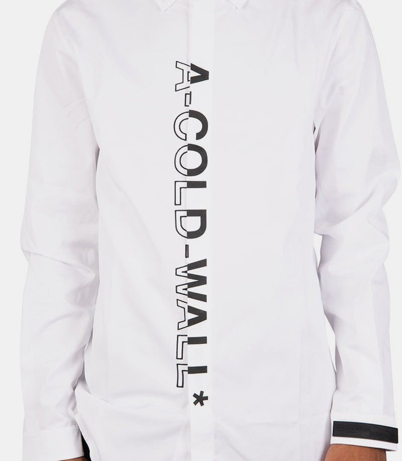 Chemise logo brandedACWMSH038 - white - 48A - cold - wall*