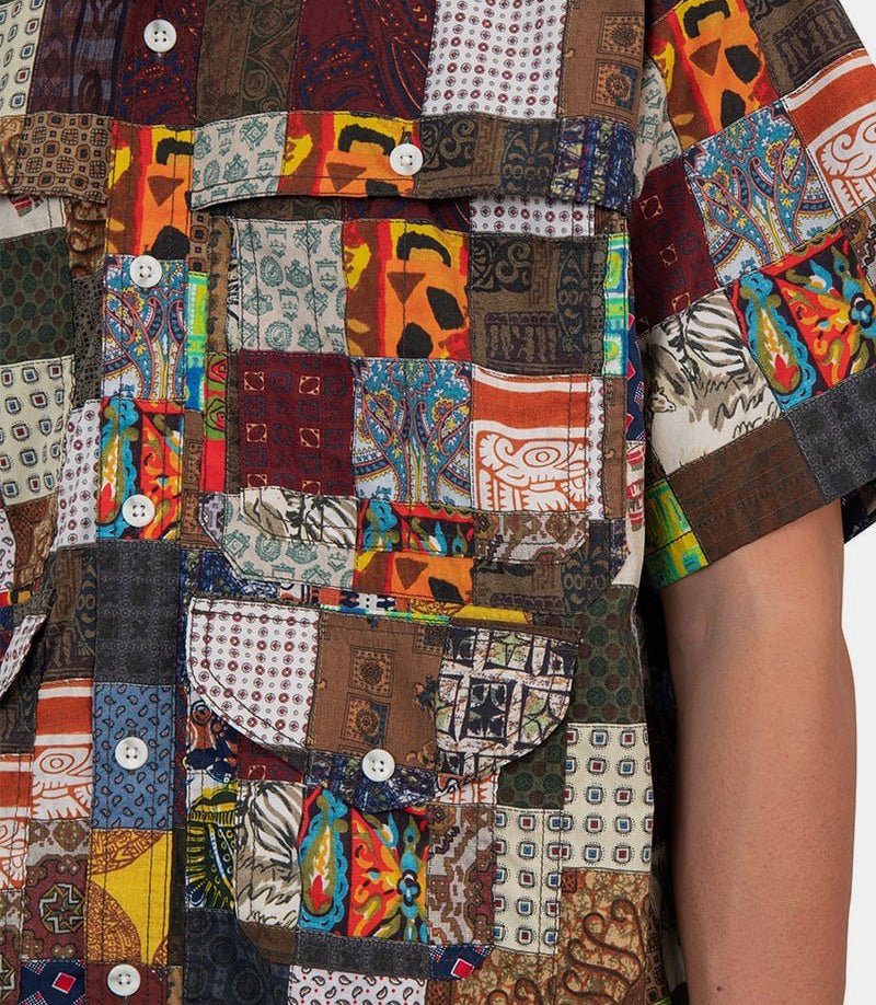 Chemise manches courtes patchwork38010075791 - 90 - SS23 - SBeams +