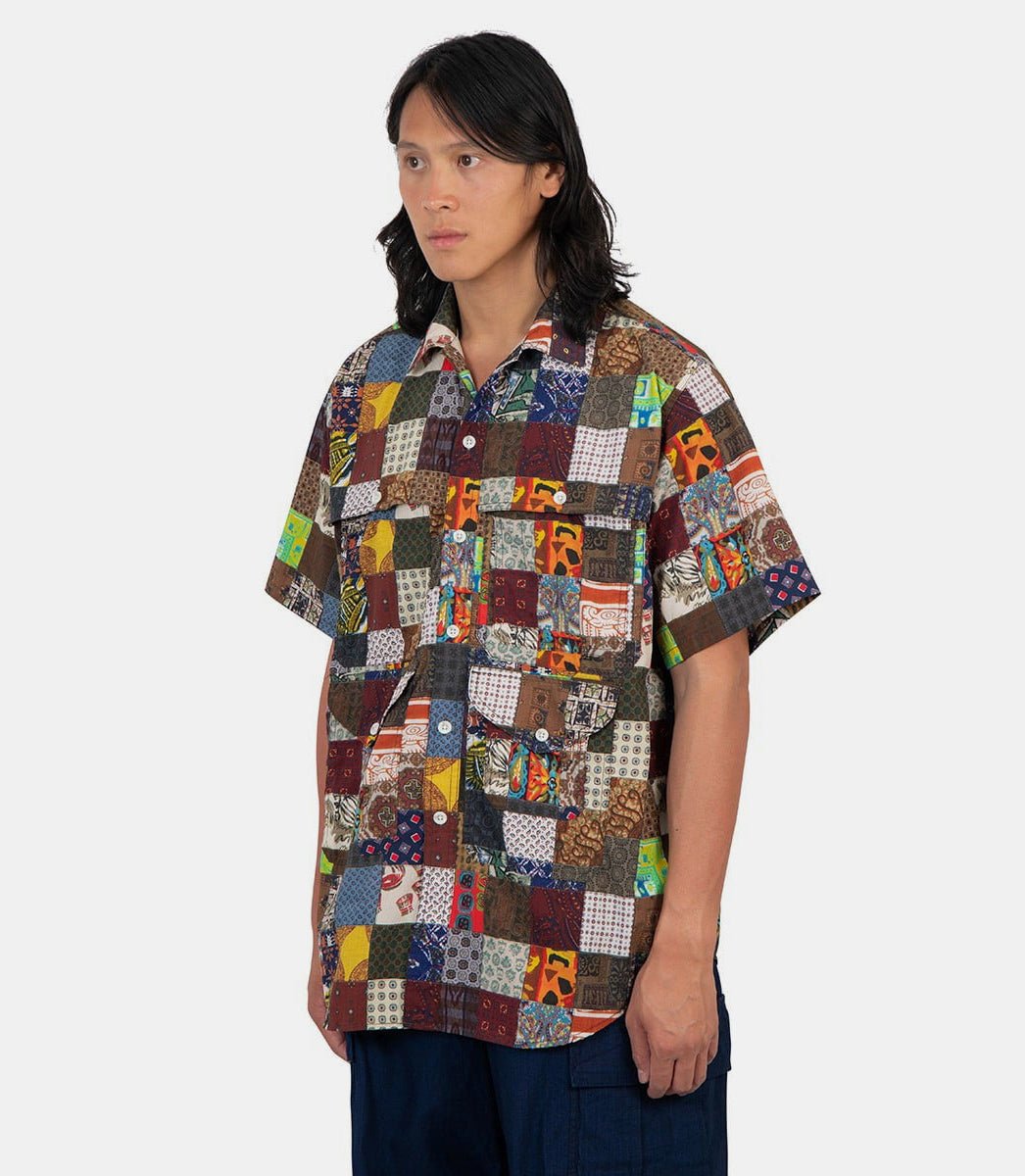 Chemise manches courtes patchwork38010075791 - 90 - SS23 - SBeams +