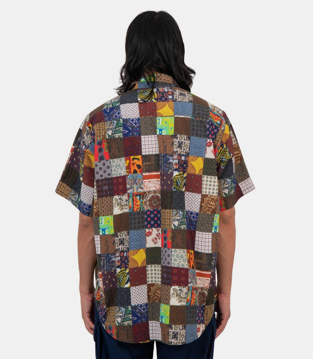 Chemise manches courtes patchwork38010075791 - 90 - SS23 - SBeams +